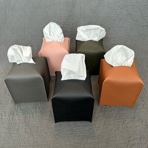 5 Square Tissue box covers